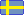 Flag of Sweden for Svenska version